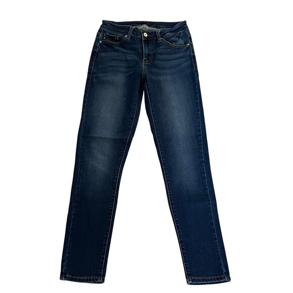 KanCan Denim - KanCan Los Angeles Skinny Jeans Women’s 27 Dark Wash Mid Rise Stretch Denim